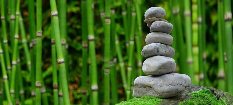 Balanced stones for well-being